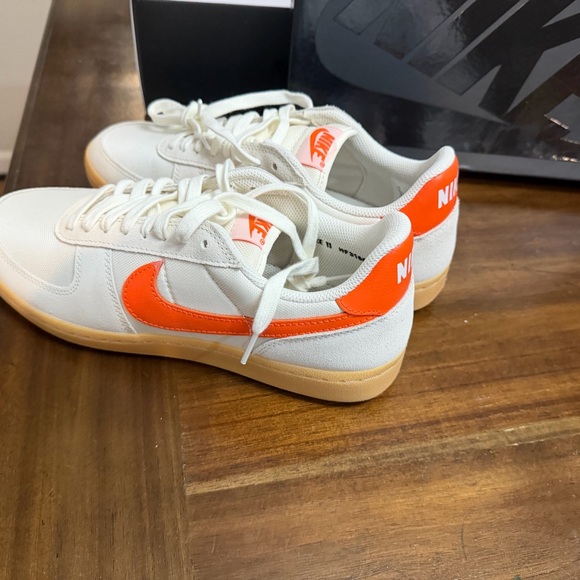 Nike Men's White and Orange Sneakers Nike field general brand new - Picture 6 of 9